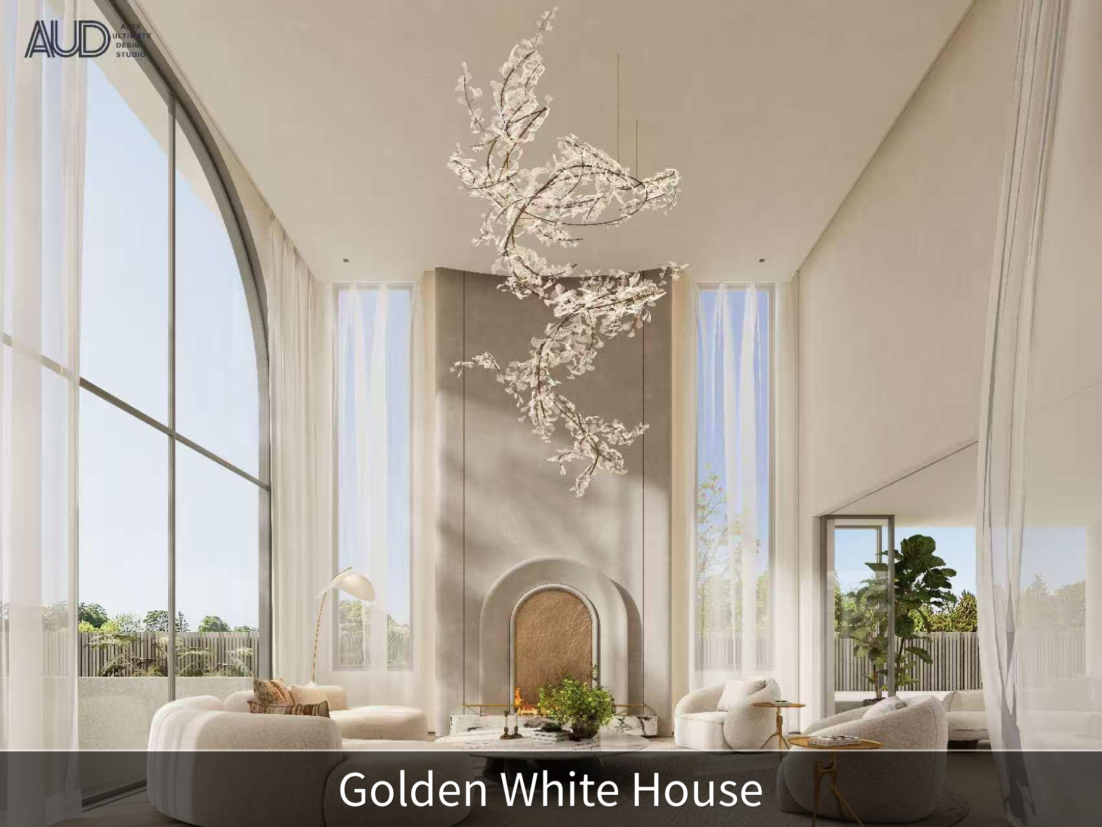 Golden White House — another view