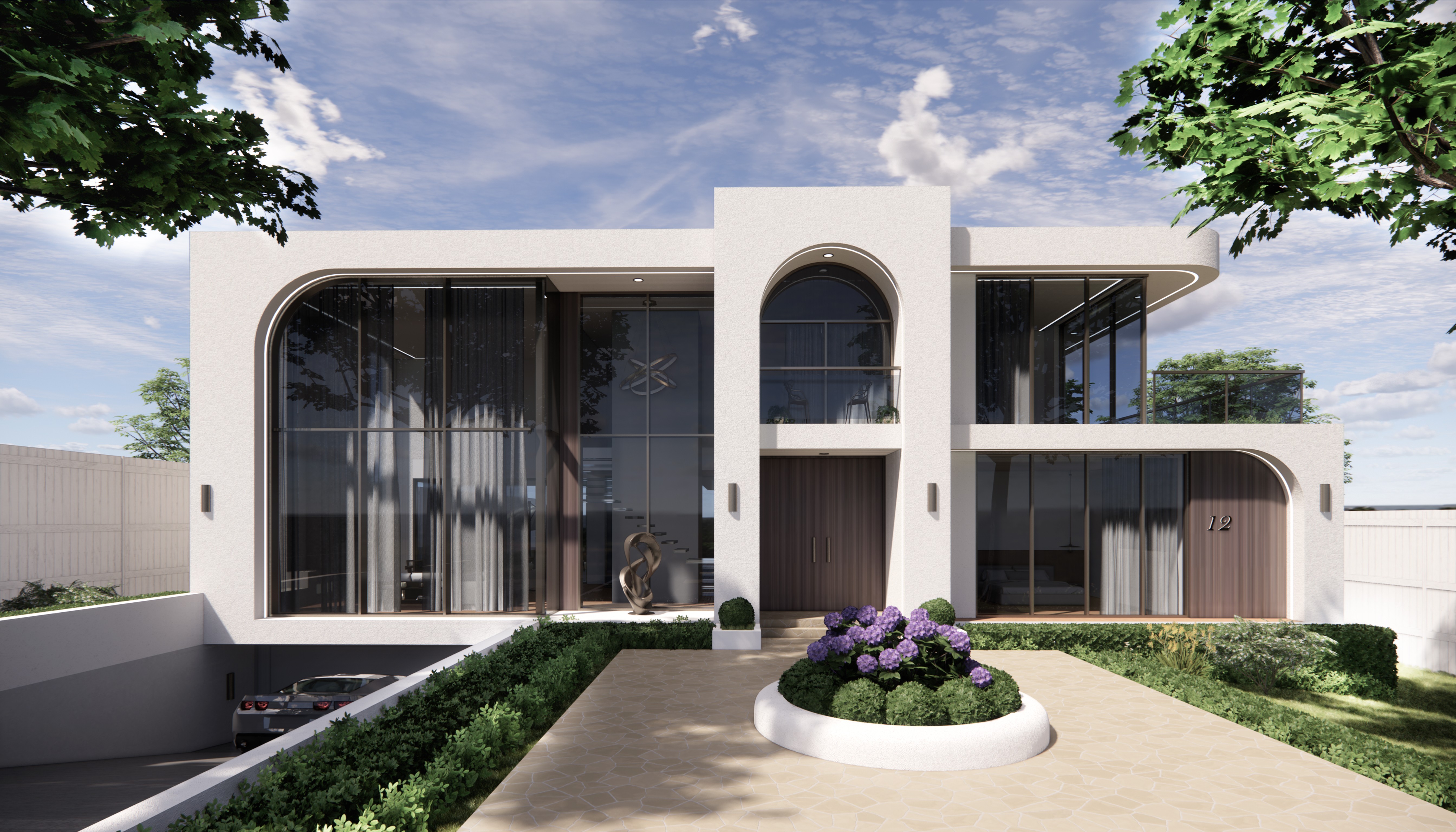 Golden White House